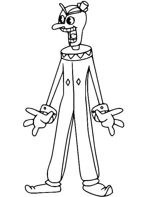 Cuphead (9) Boyama Sayfası
