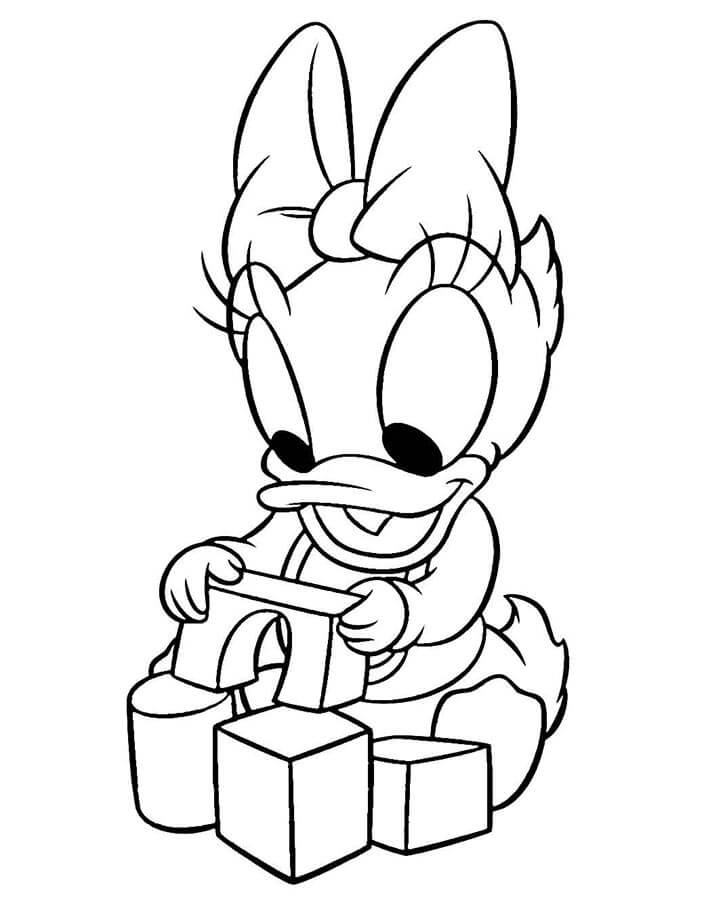 Daisy Duck (2) Boyama Sayfası
