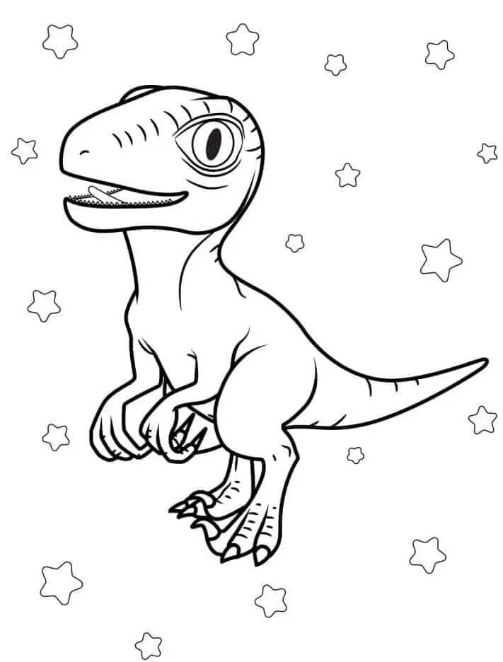 Dinozor (12) Boyama Sayfası