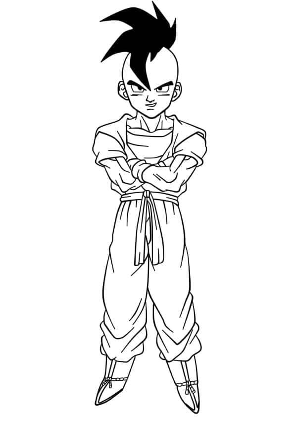 Dragon Ball Z (1) Boyama Sayfası