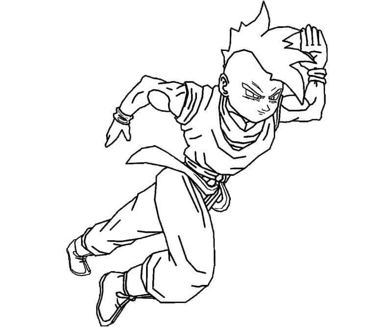 Dragon Ball Z (14) Boyama Sayfası