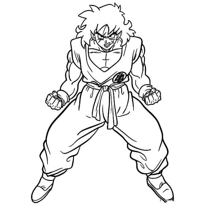 Dragon Ball Z (18) Boyama Sayfası