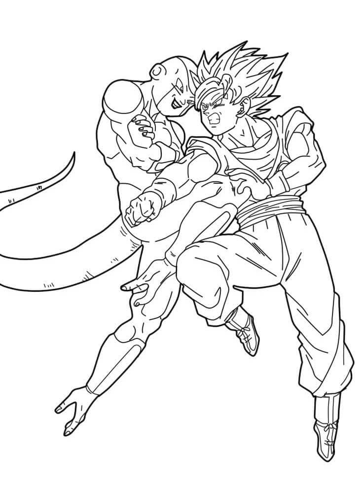 Dragon Ball Z (7) Boyama Sayfası