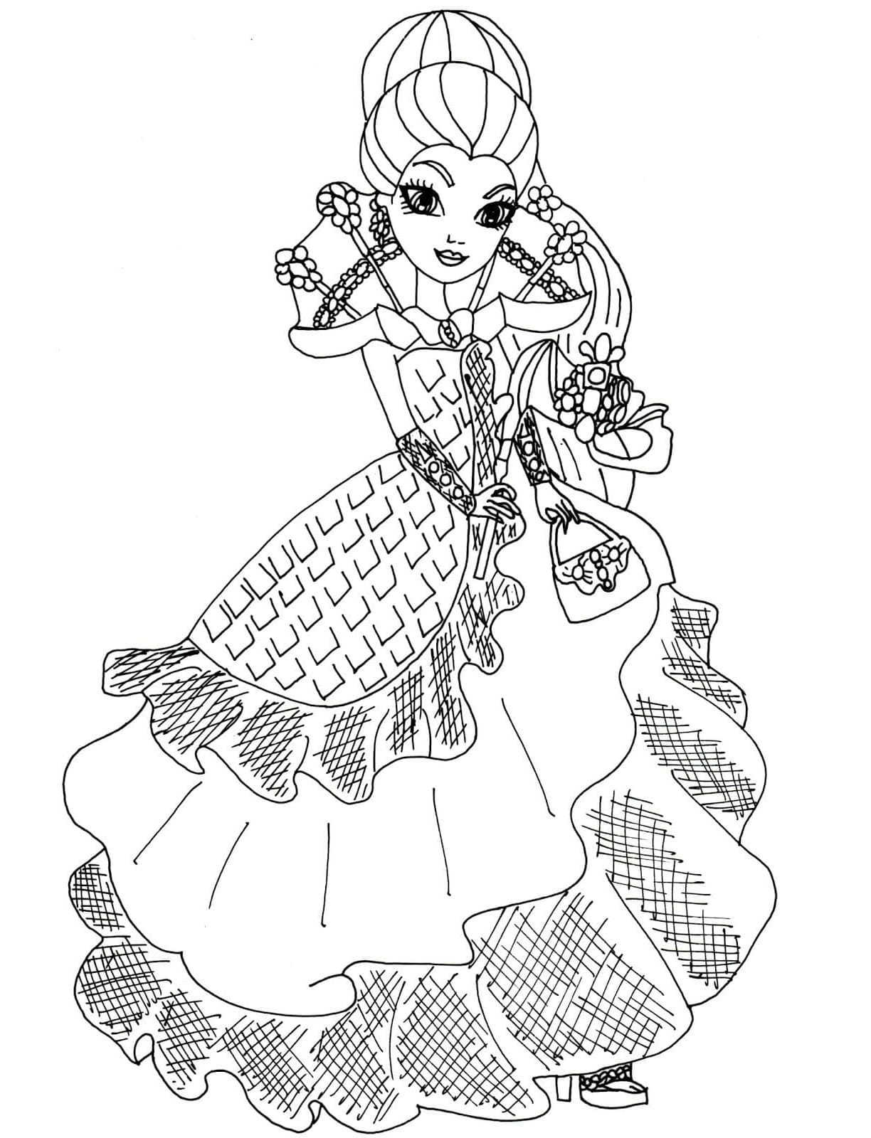 Ever After High (13) Boyama Sayfası
