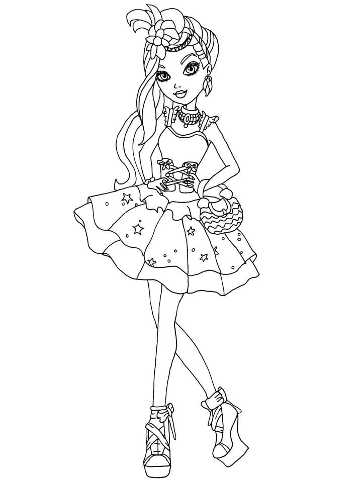 Ever After High (8) Boyama Sayfası