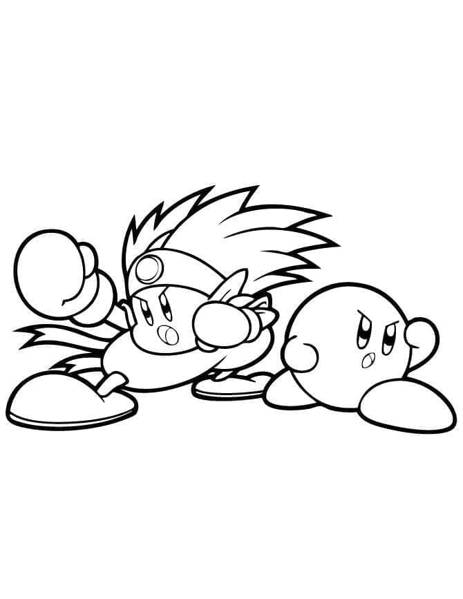Fantastik Kirby Boyama Sayfası