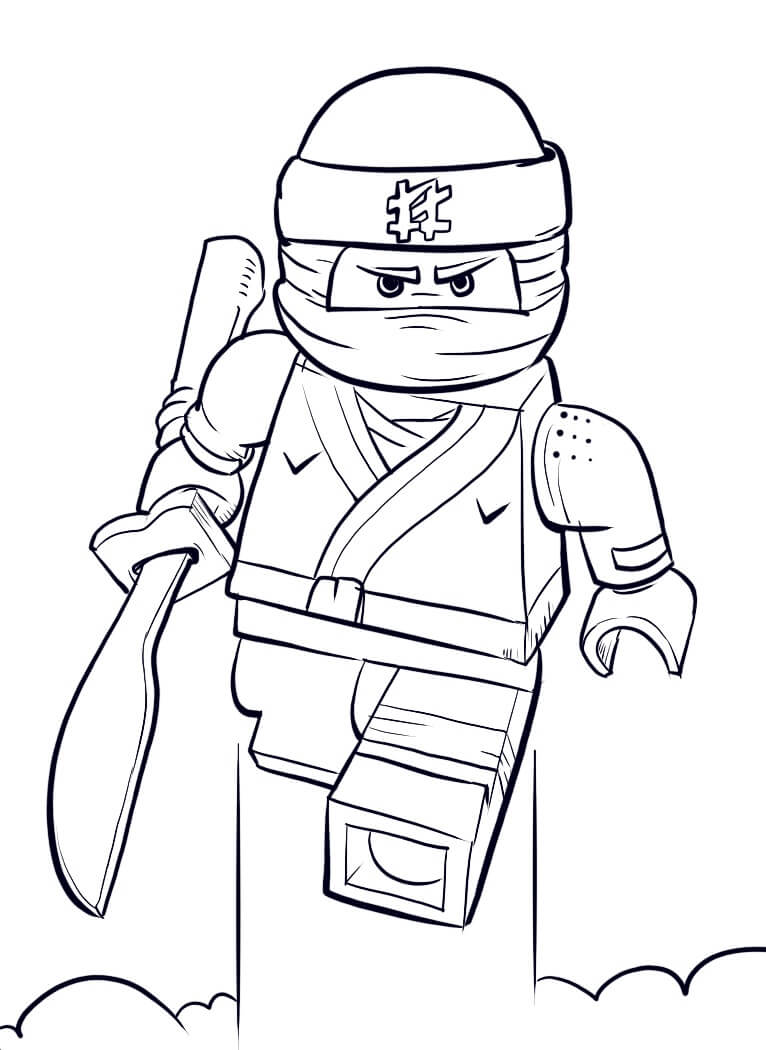 Fantastik Ninjago Boyama Sayfası