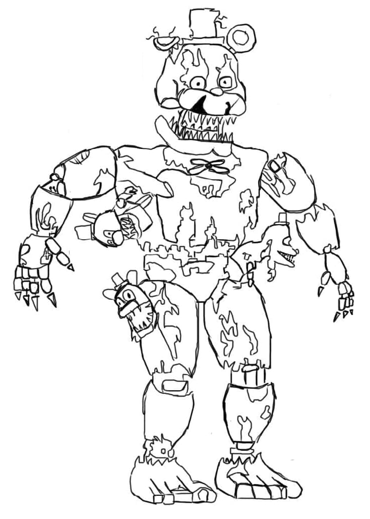 Five Nights at Freddy's (11) Boyama Sayfası