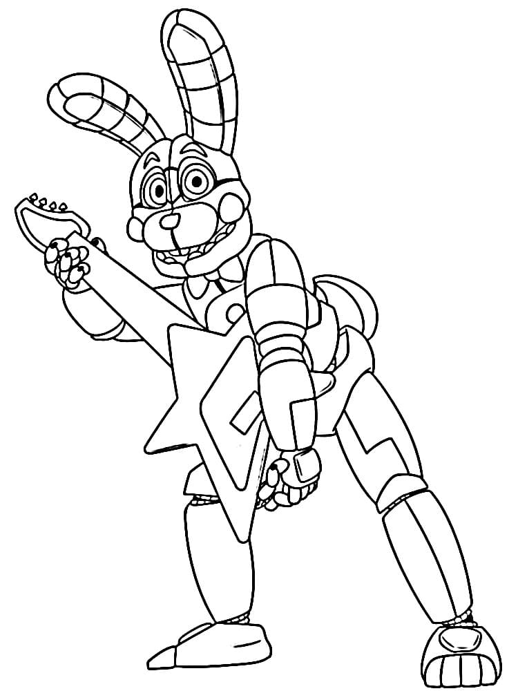 Five Nights at Freddy's (4) Boyama Sayfası