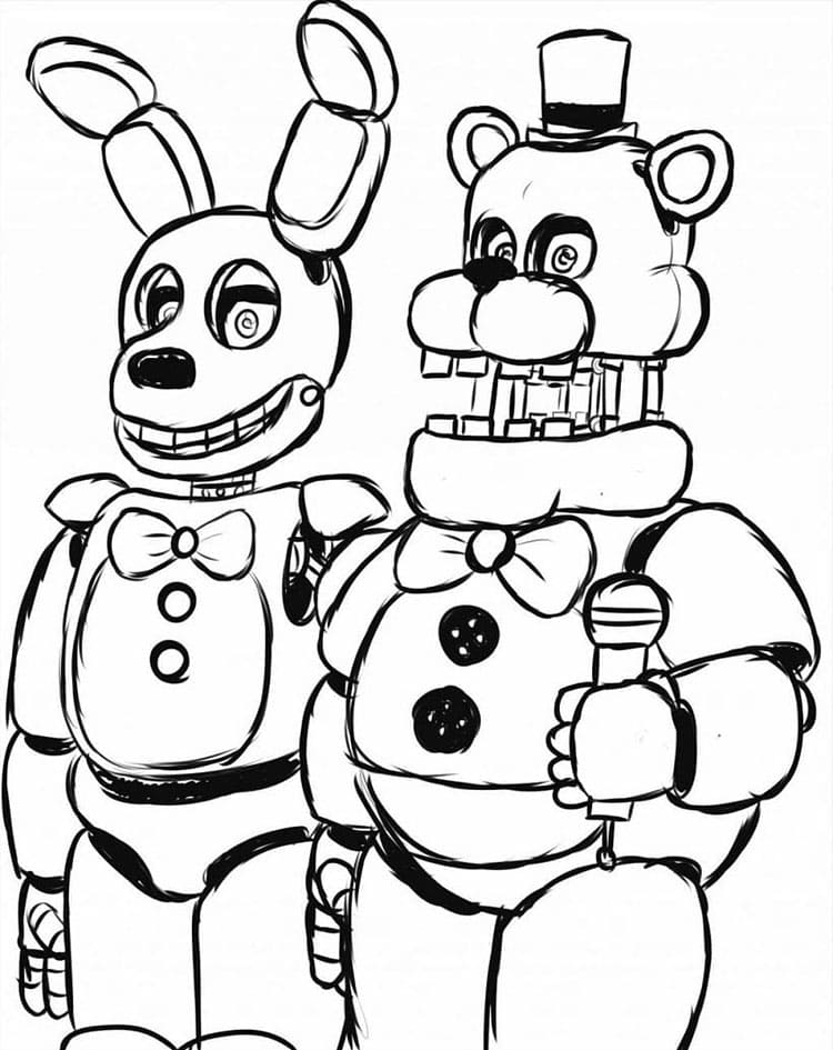 Five Nights at Freddy's (8) Boyama Sayfası