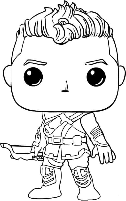 Funko Pop Bedava Baskı Boyama Sayfası
