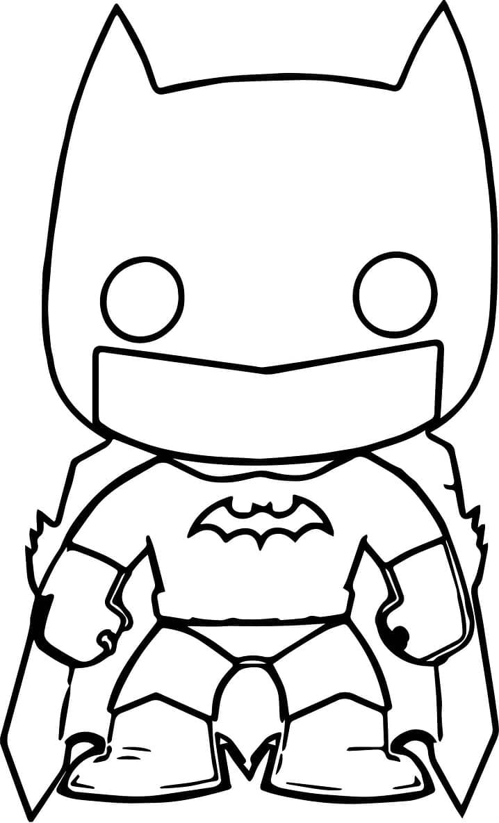 Funko Pop Renklendirme Boyama Sayfası