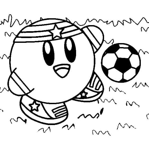 Futbol (5) Boyama Sayfası