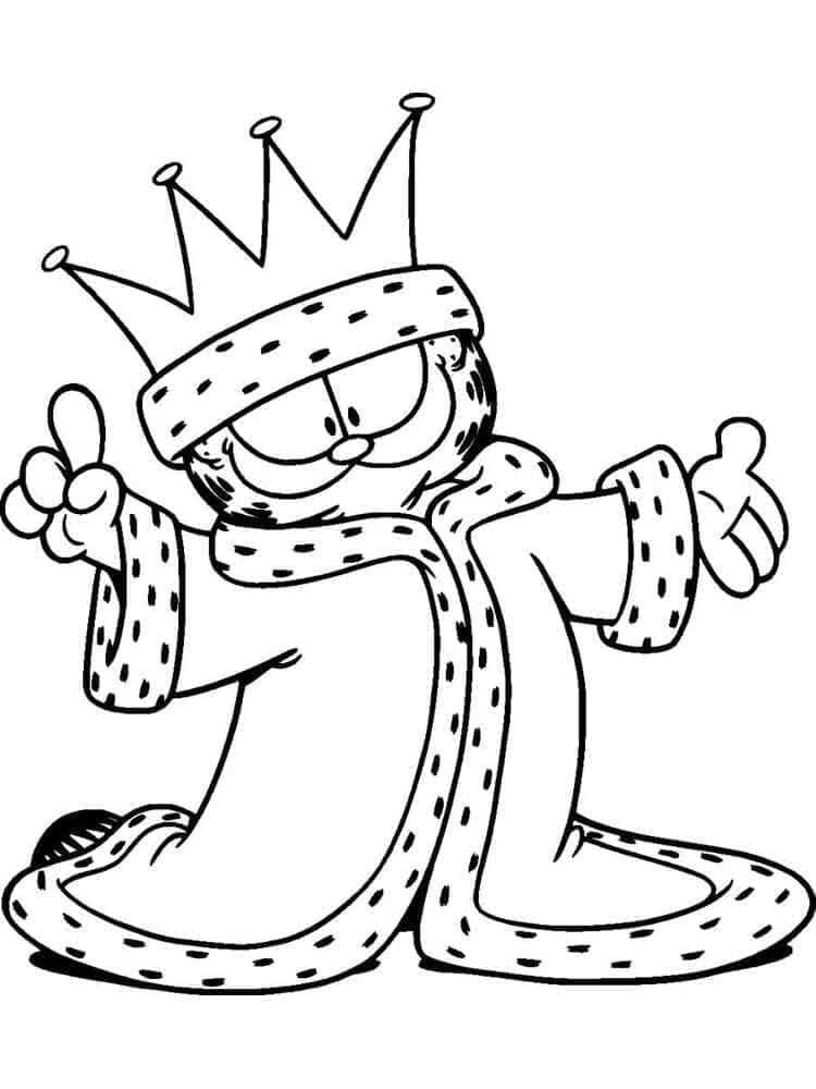 Garfield (4) Boyama Sayfası