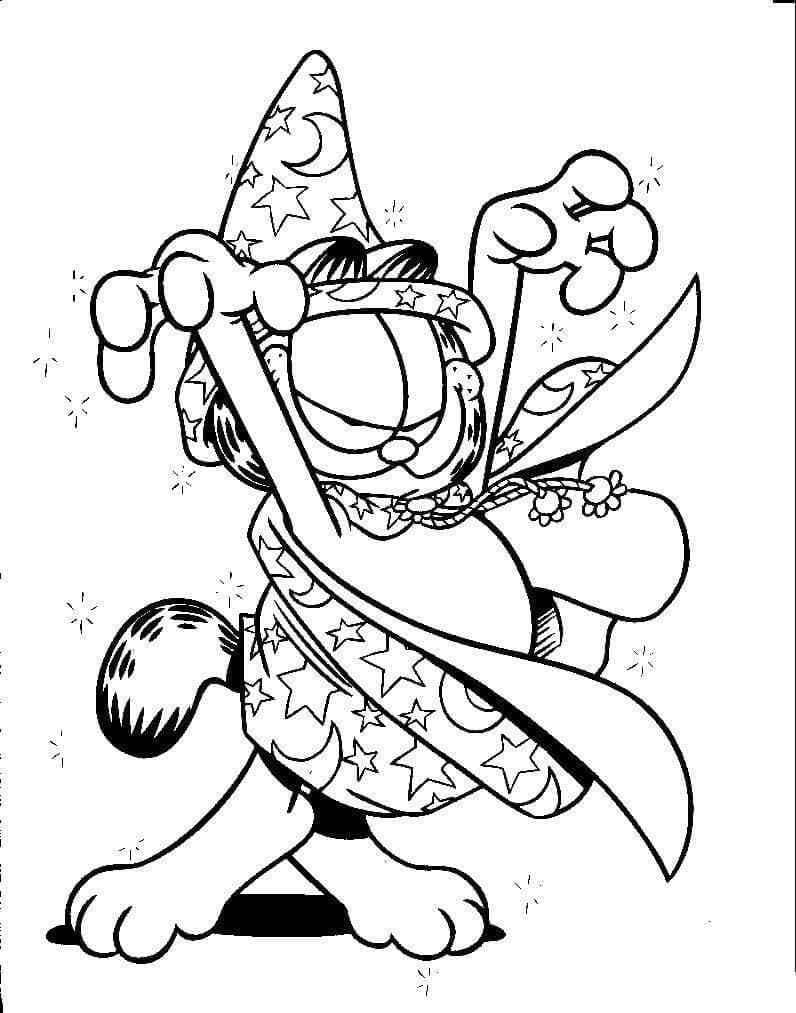 Garfield (5) Boyama Sayfası