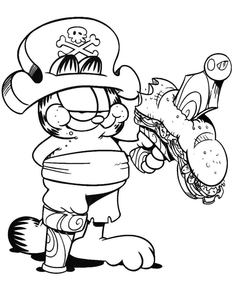 Garfield (8) Boyama Sayfası