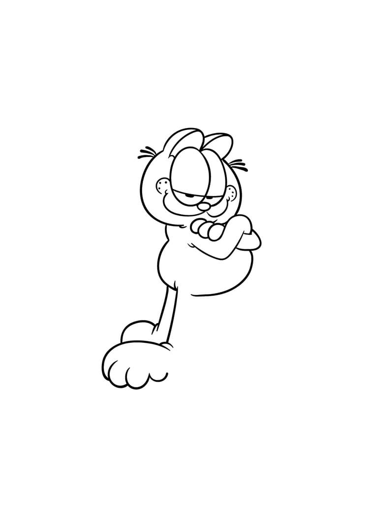 Garfield Nasıl Çizilir Adım (3)