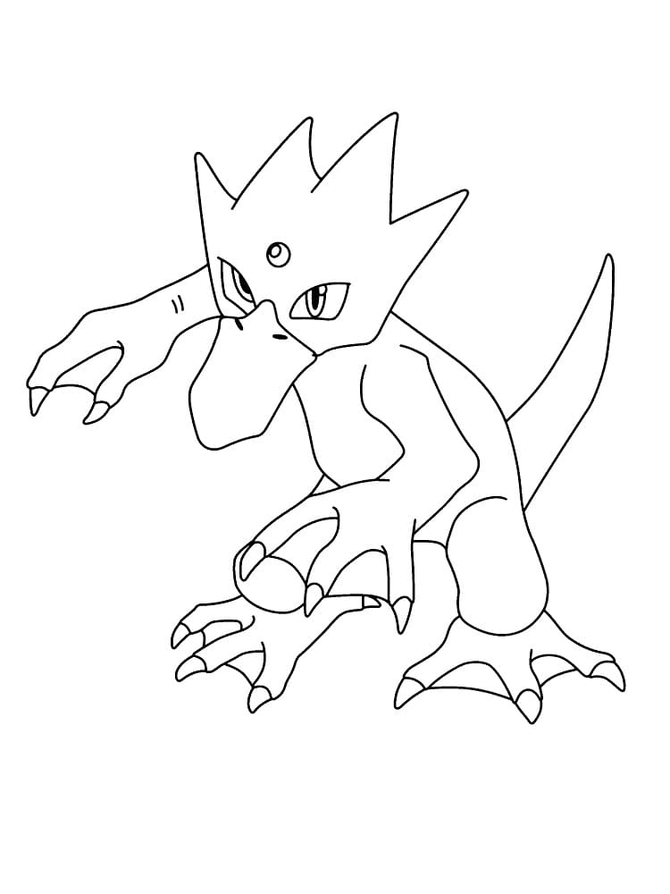 Golduck Pokemon Boyama Sayfası