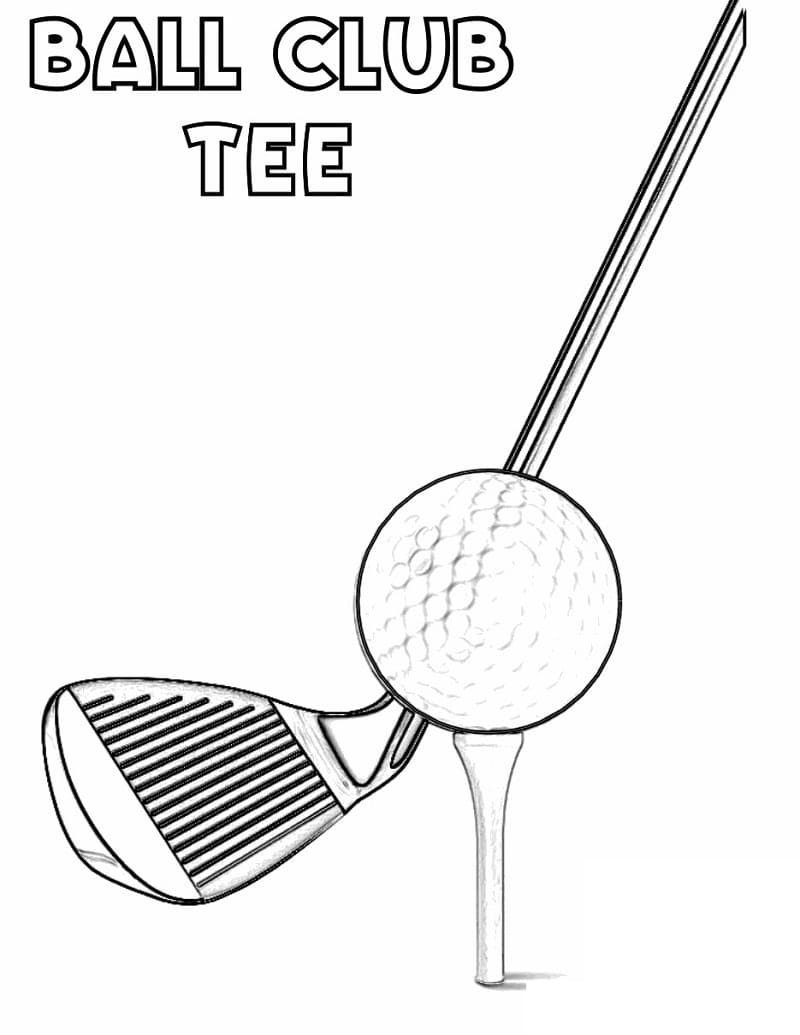 Golf (10) Boyama Sayfası