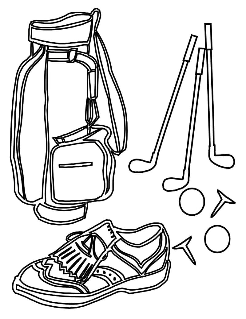 Golf (12) Boyama Sayfası