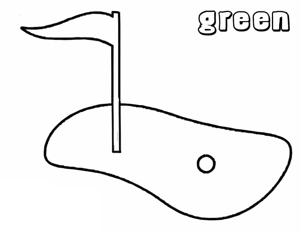 Golf (4) Boyama Sayfası
