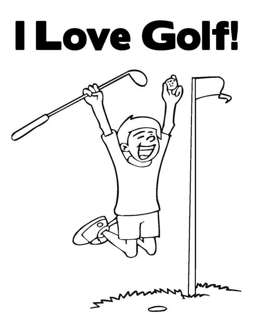 Golf (6) Boyama Sayfası