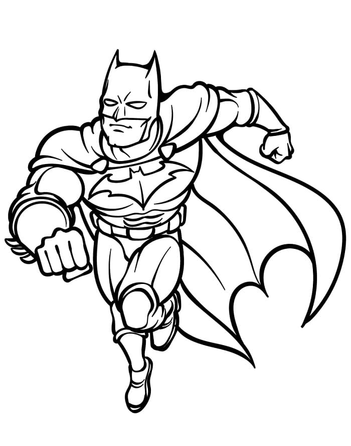 Batman Boyama Sayfaları