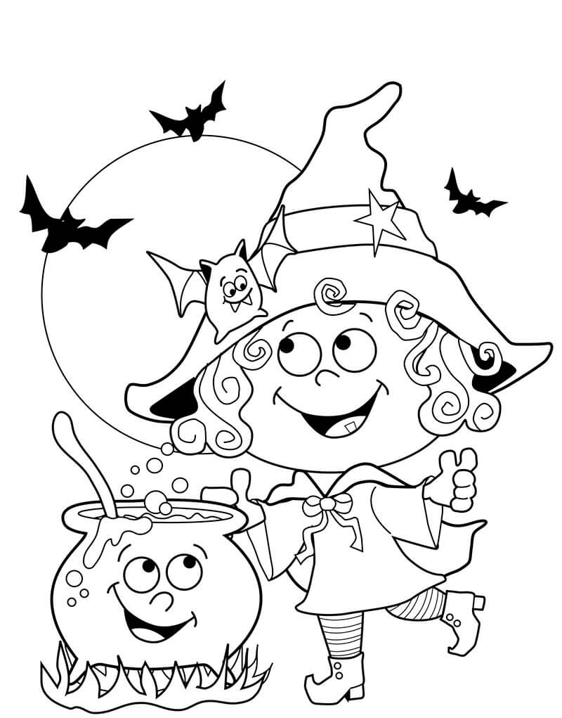 Halloween (16) Boyama Sayfası