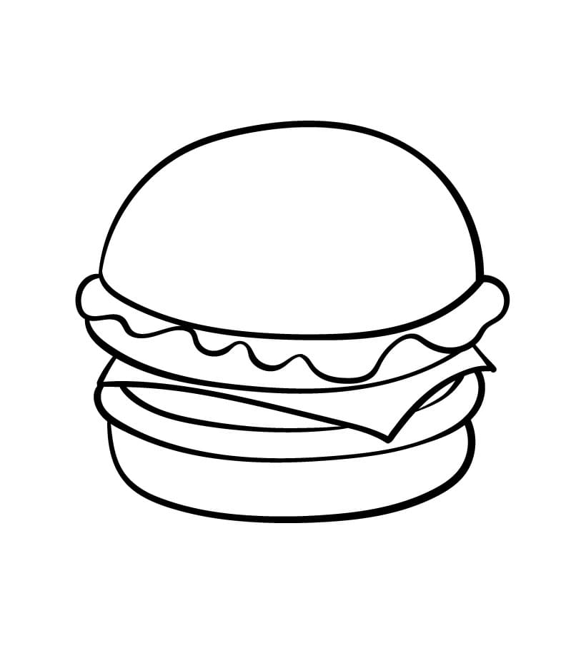 Hamburger Nasıl Çizilir Adım (4)