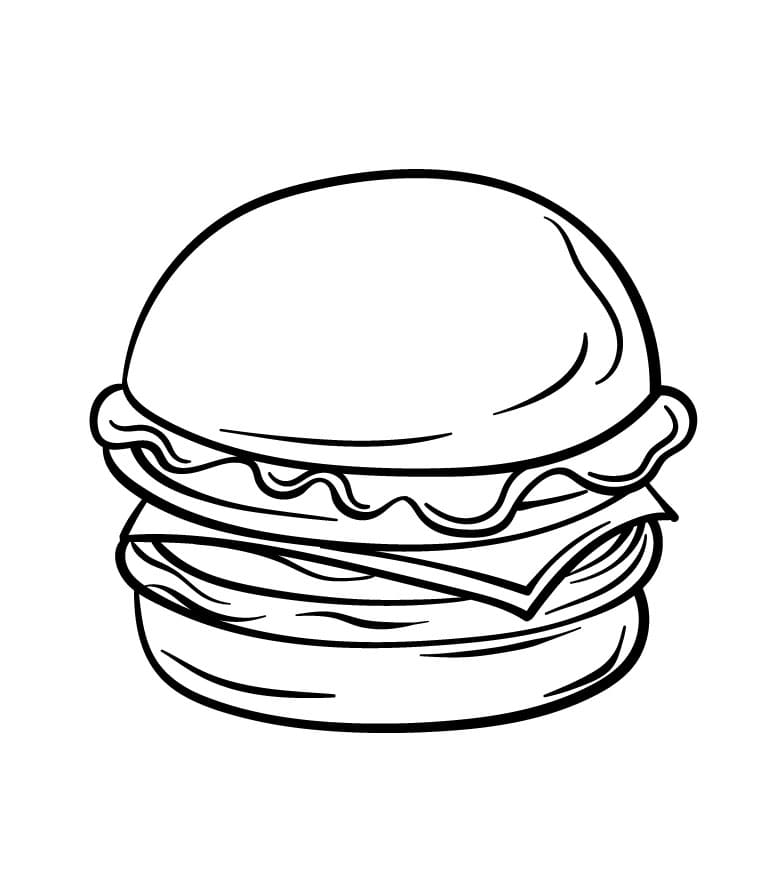 Hamburger Nasıl Çizilir Adım (5)