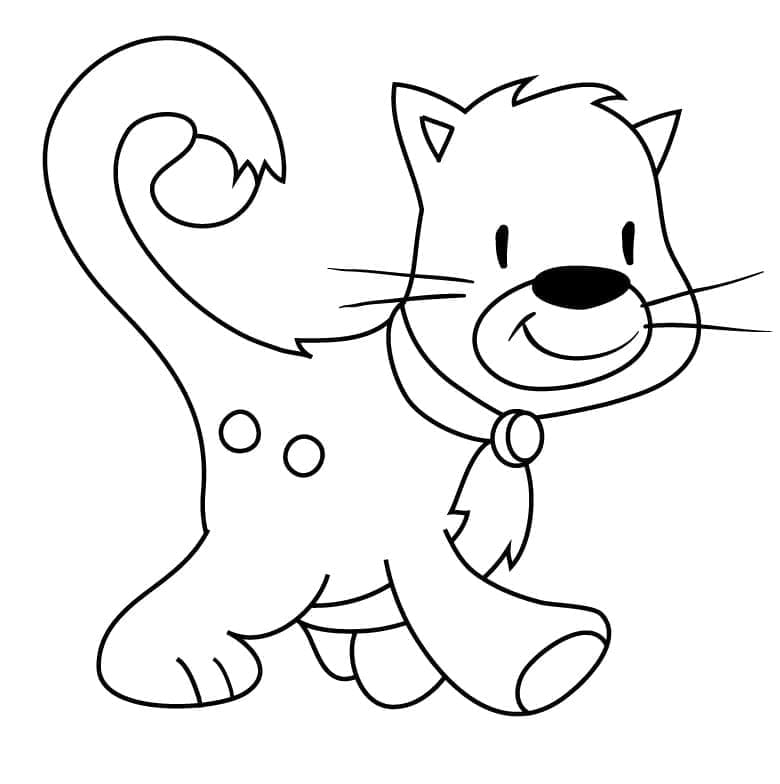 Harika Kedi Boyama Sayfası