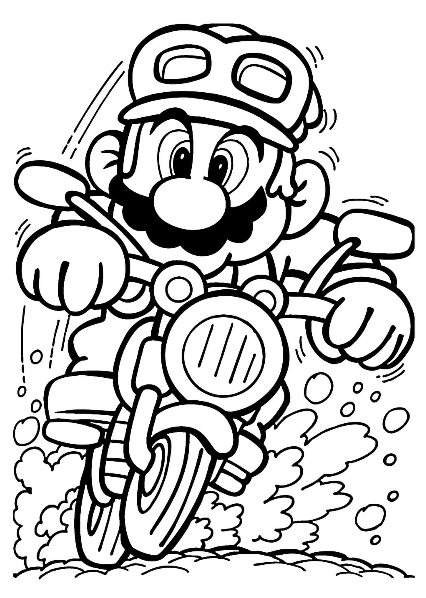 Harika Mario Boyama Sayfası