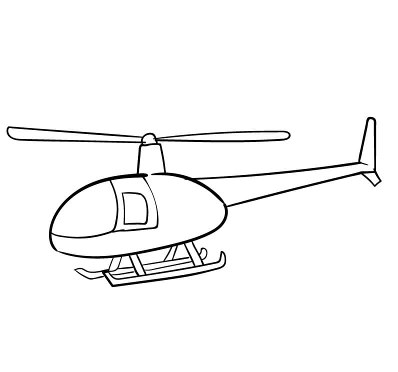 Helikopter Nasıl Çizilir Adım (4)