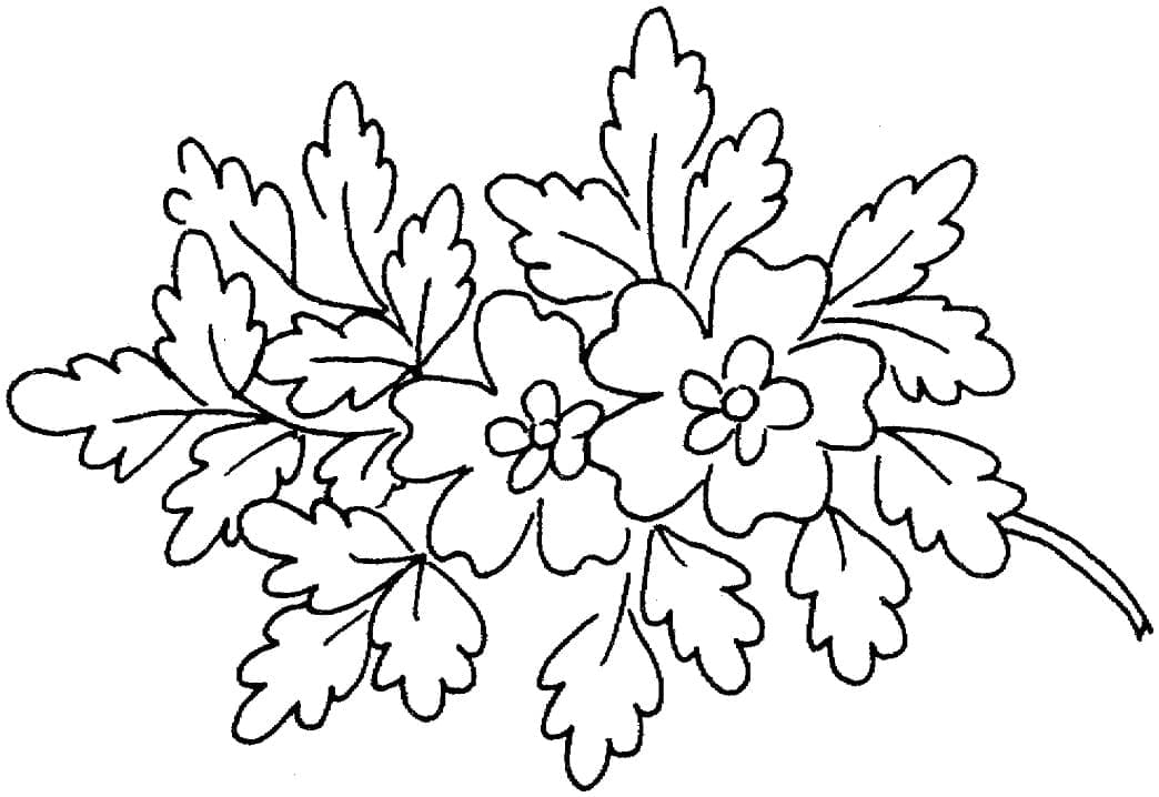 İlkbahar (1) Boyama Sayfası