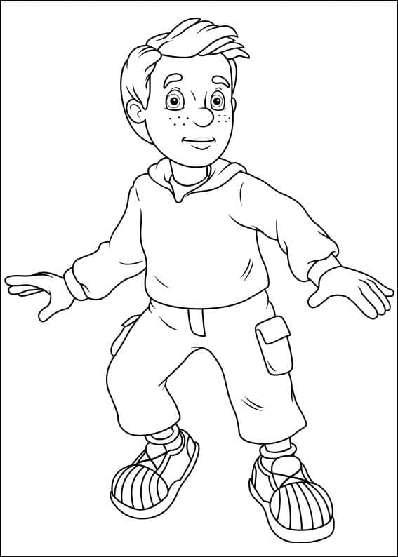 İtfaiyeci Sam (5) Boyama Sayfası