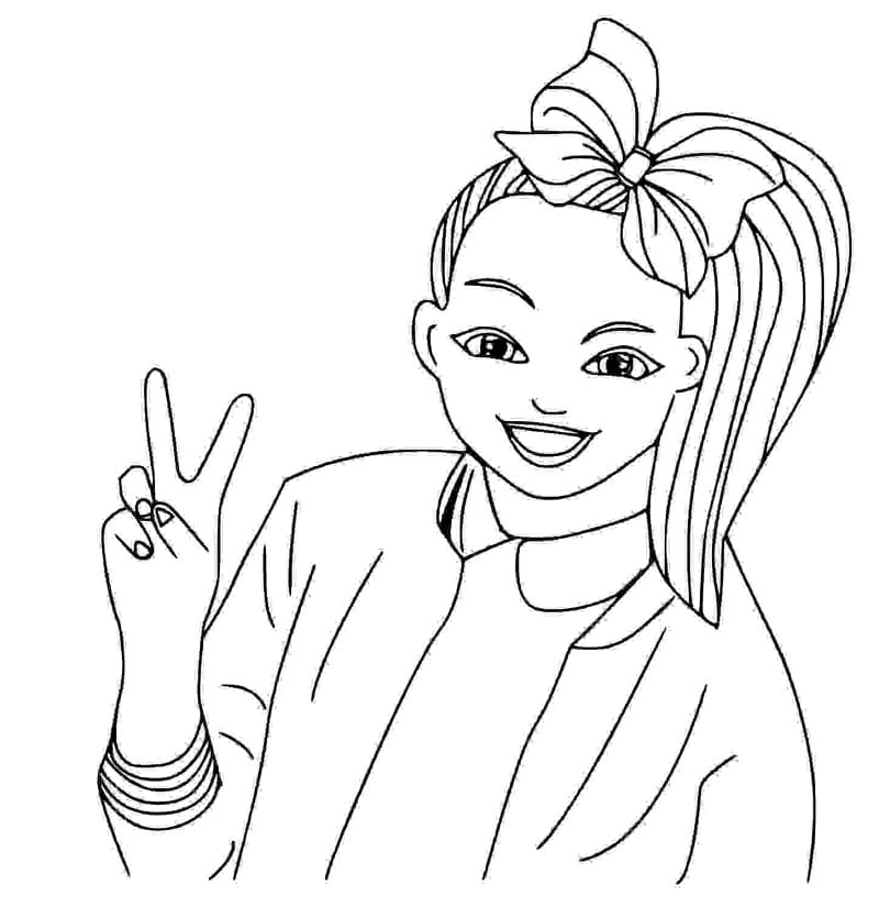 Jojo Siwa (4) Boyama Sayfası