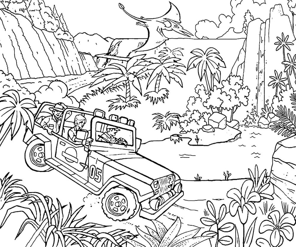 Jurassic World (1) Boyama Sayfası