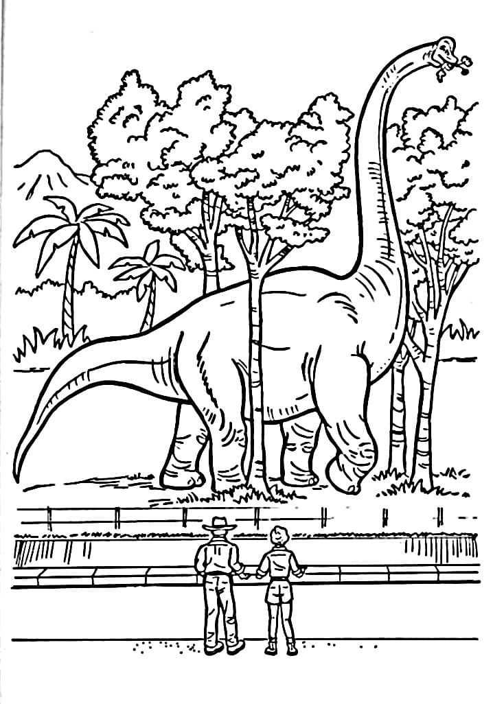 Jurassic World (16) Boyama Sayfası
