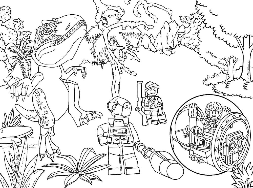 Jurassic World (6) Boyama Sayfası