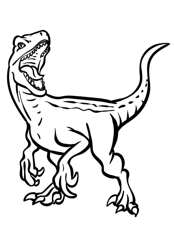 Jurassic World Resmi Boyama Sayfası
