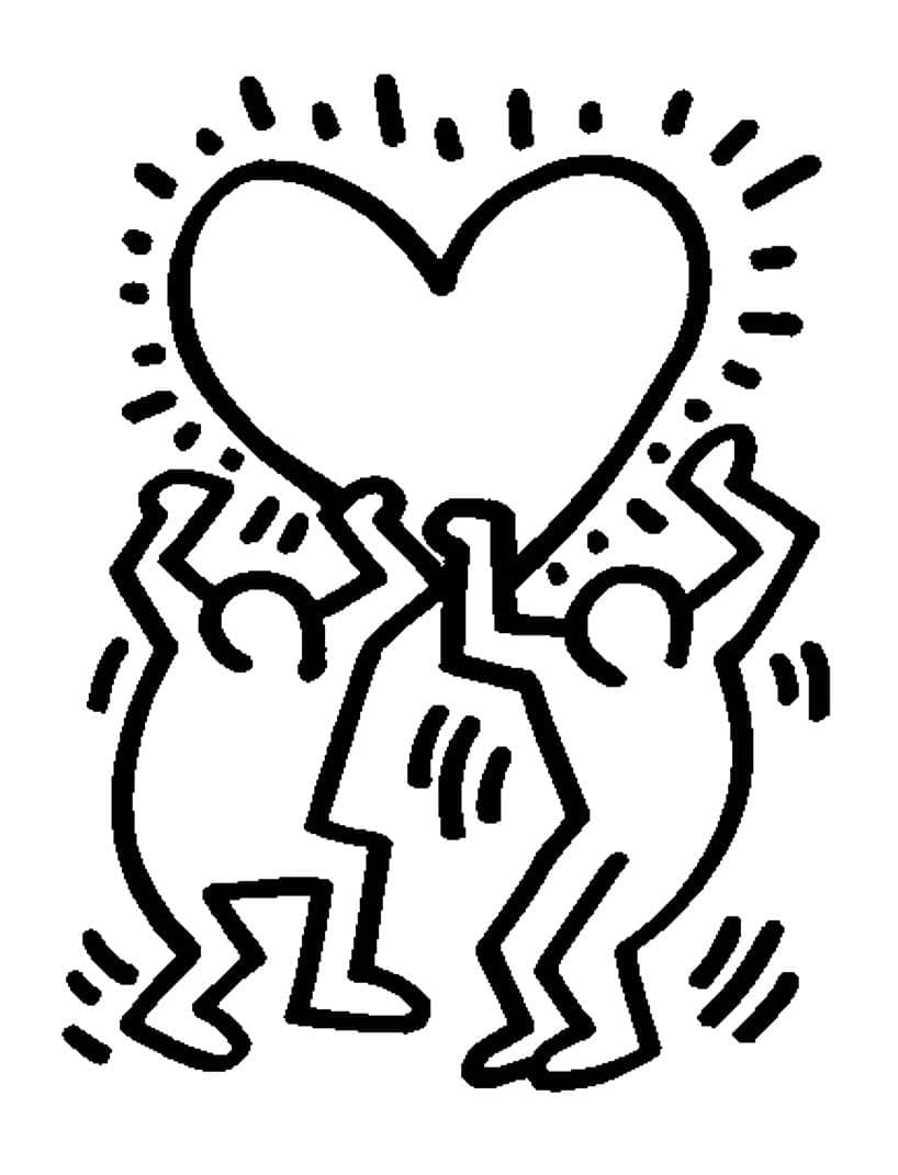 Keith Haring (11) Boyama Sayfası