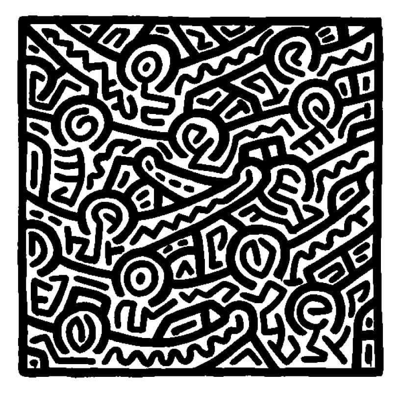 Keith Haring (18) Boyama Sayfası