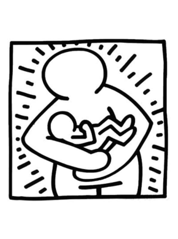 Keith Haring (7) Boyama Sayfası