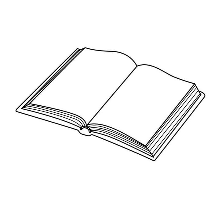 Kitap (1) Boyama Sayfası