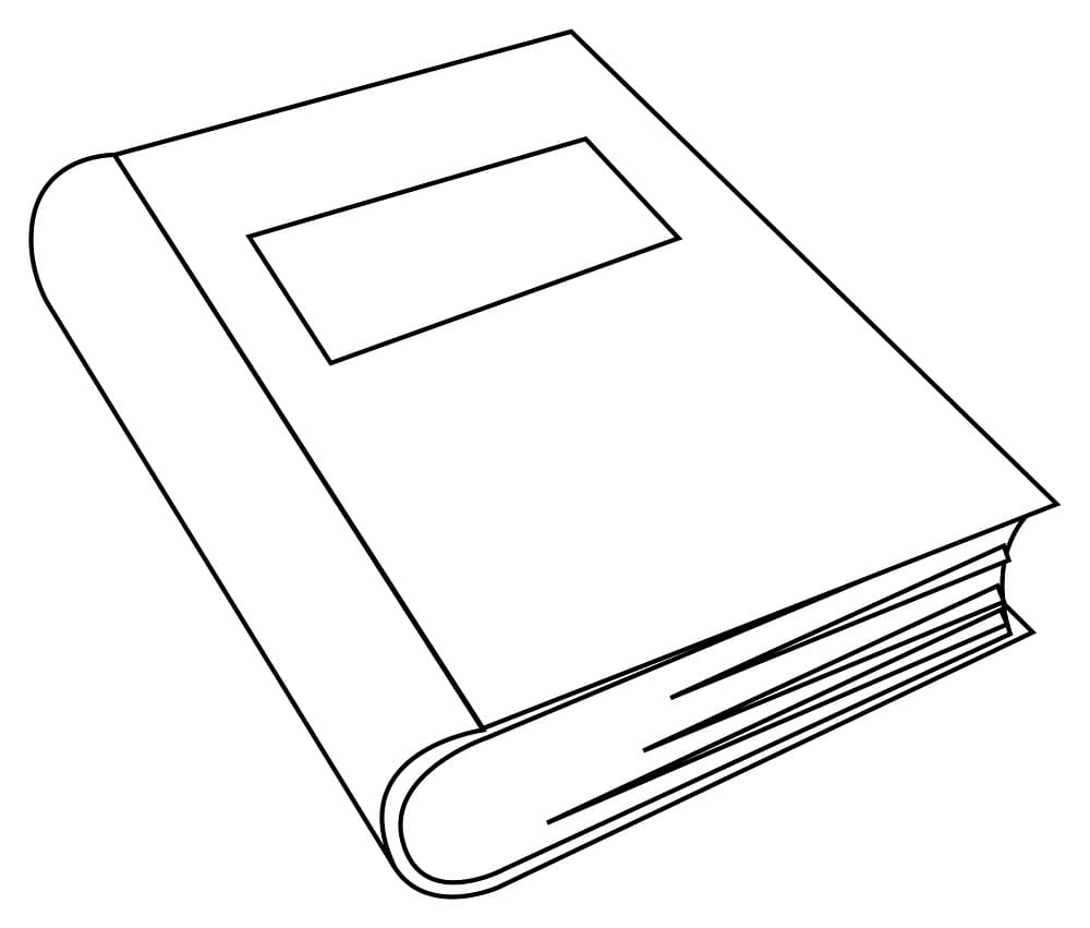 Kitap (4) Boyama Sayfası
