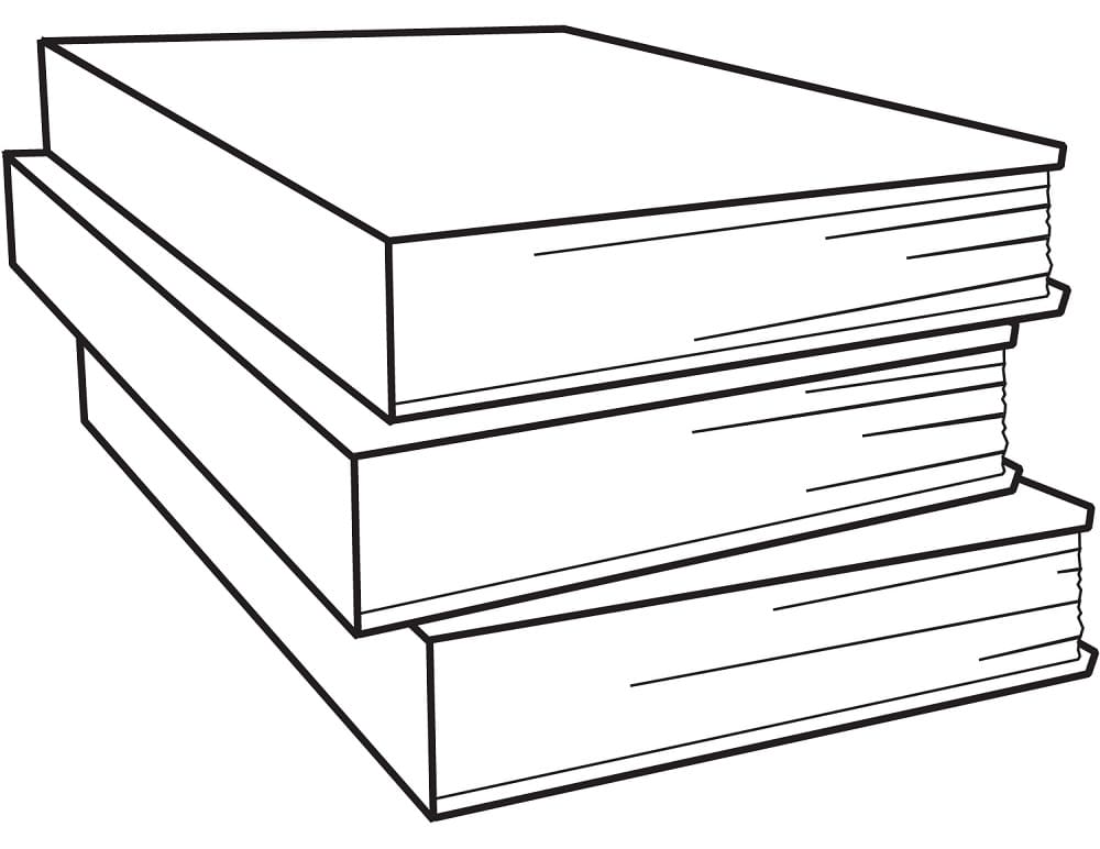 Kitap (5) Boyama Sayfası