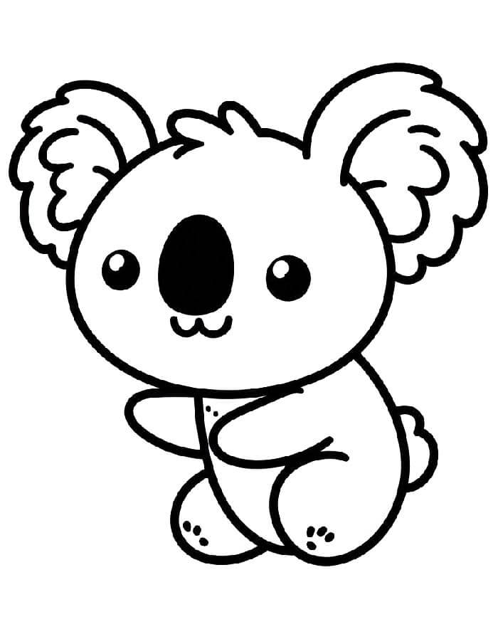 Koala (14) Boyama Sayfası