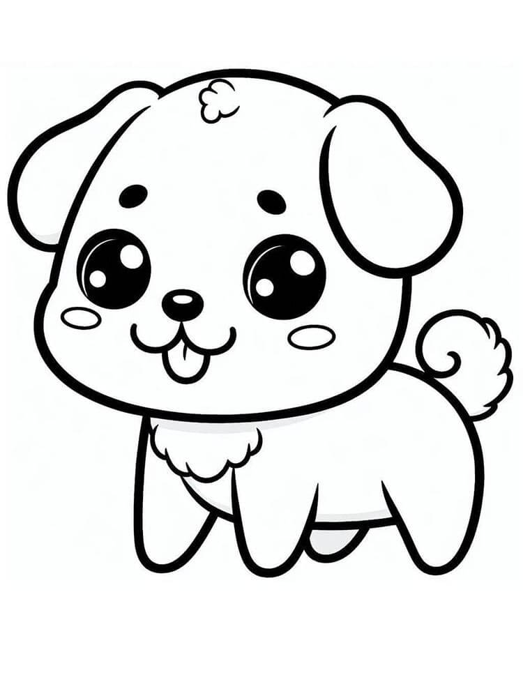 Köpek (10) Boyama Sayfası