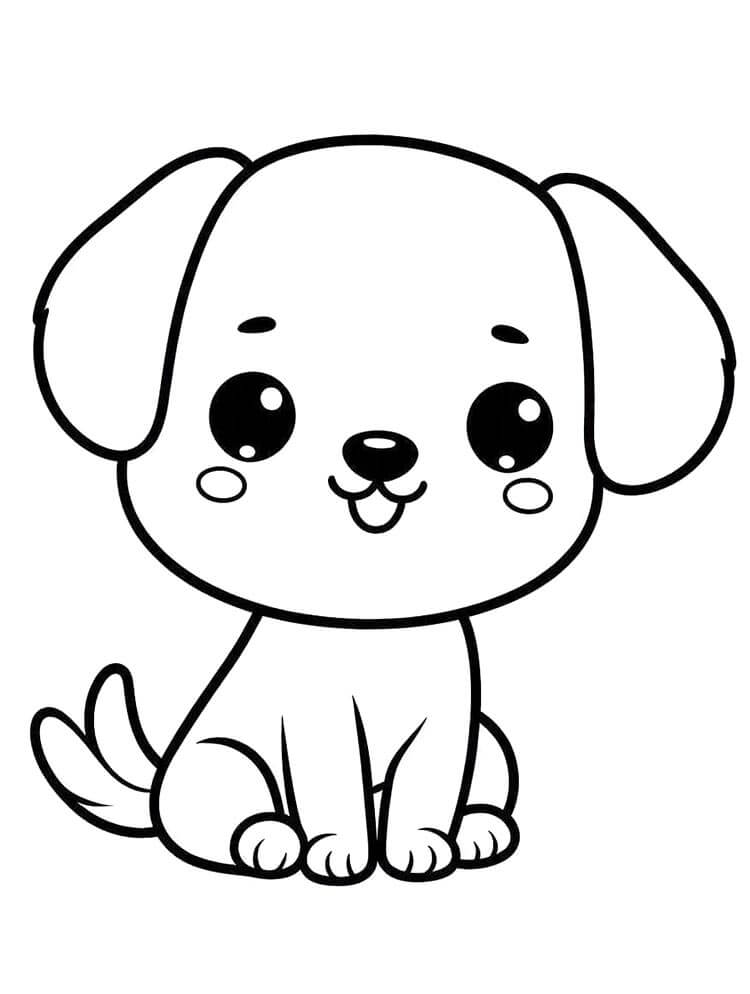 Köpek (12) Boyama Sayfası
