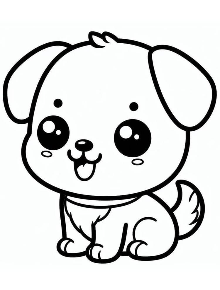 Köpek (13) Boyama Sayfası